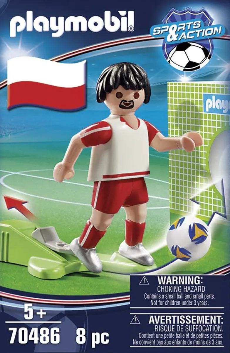 Playmobil Voetbalspeler Polen 70486