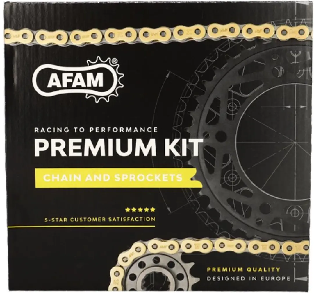 afam kettingset voor peugeot 50 xp7 motorfiets nieuw
