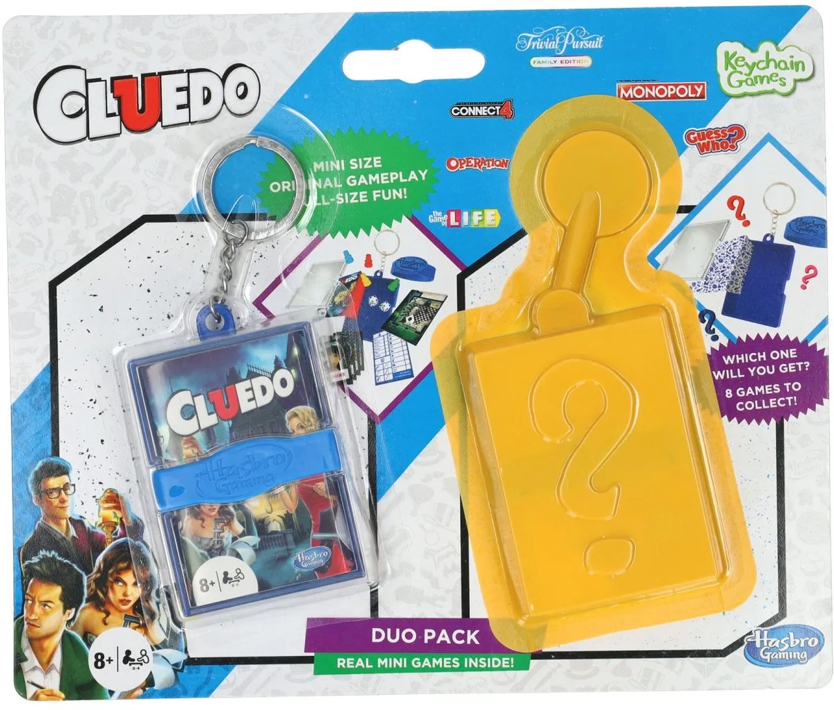Hasbro Cluedo Mini Sleutelhanger