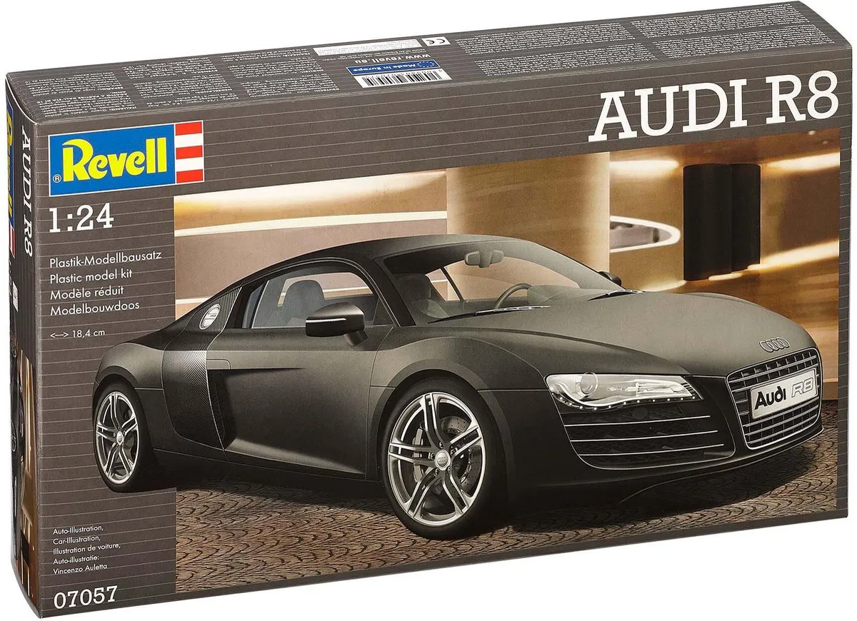 Revell Audi R8 07057 Modelbouwpakket 1:24