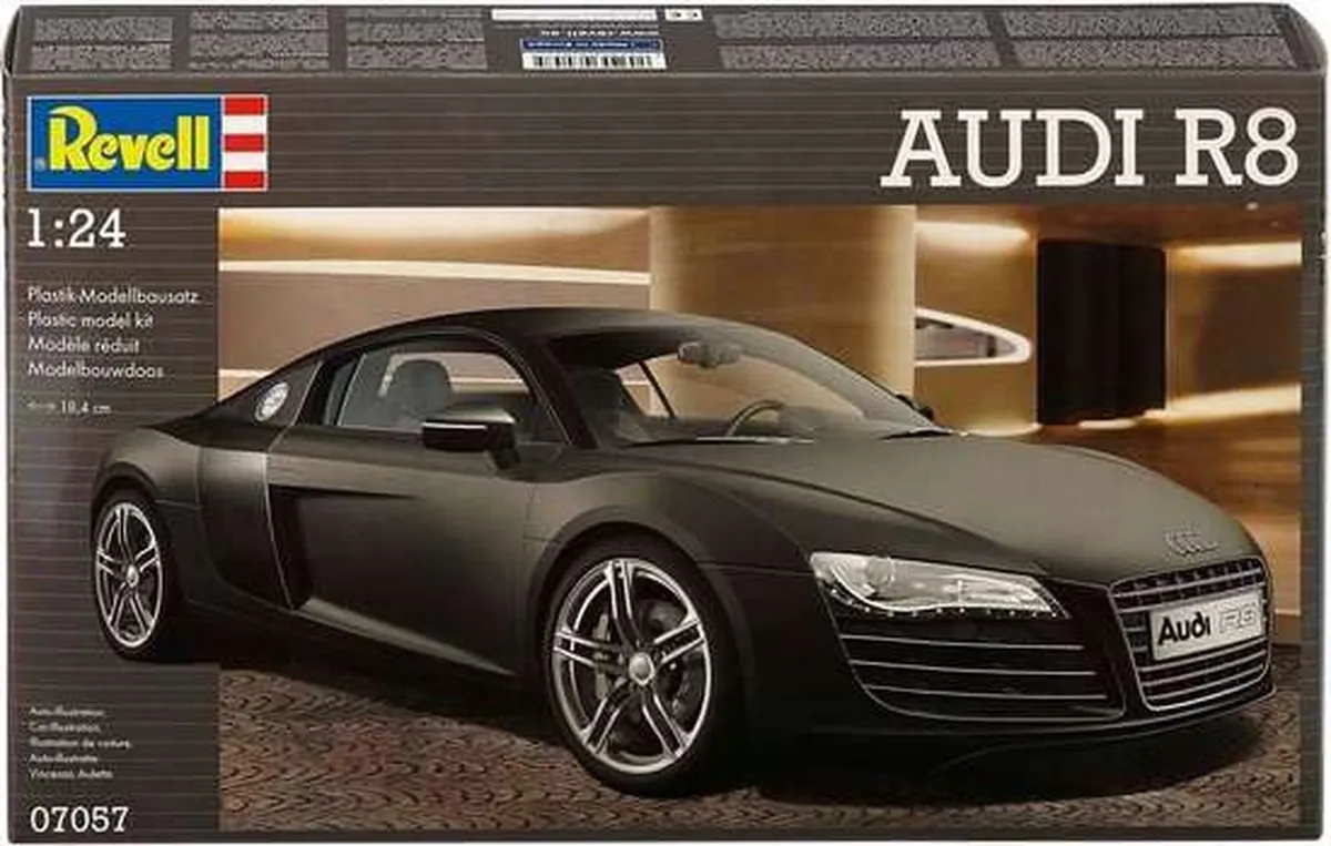 Revell Audi R8 07057 Modelbouwpakket 1:24 - Multi