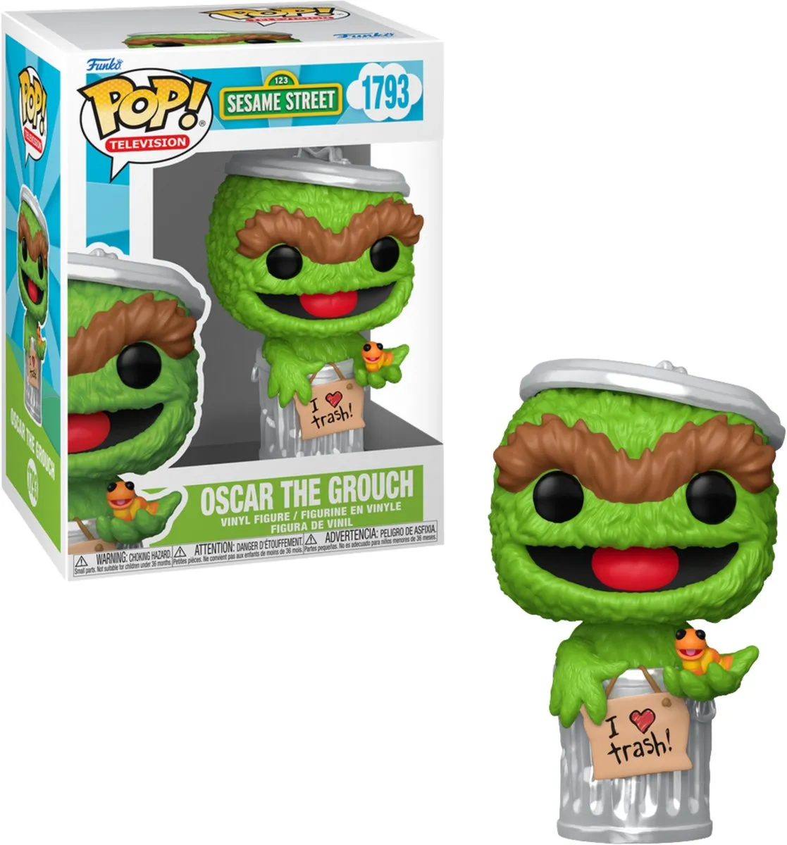 Funko Pop! Sesame Street Oscar The Grouch 1793