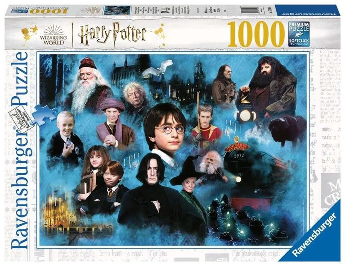 Ravensburger puzzel Harry Potters magische wereld - Legpuzzel - 1000 stukjes