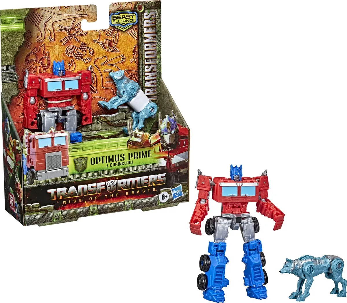 Hasbro Transformers Dubbele Wapenset F38975L0 - 2 Figuren - Blauw