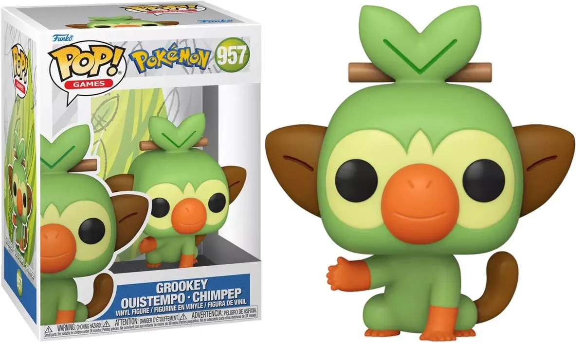 Funko Pokémon Grookey Chimpep Pop! - 70976