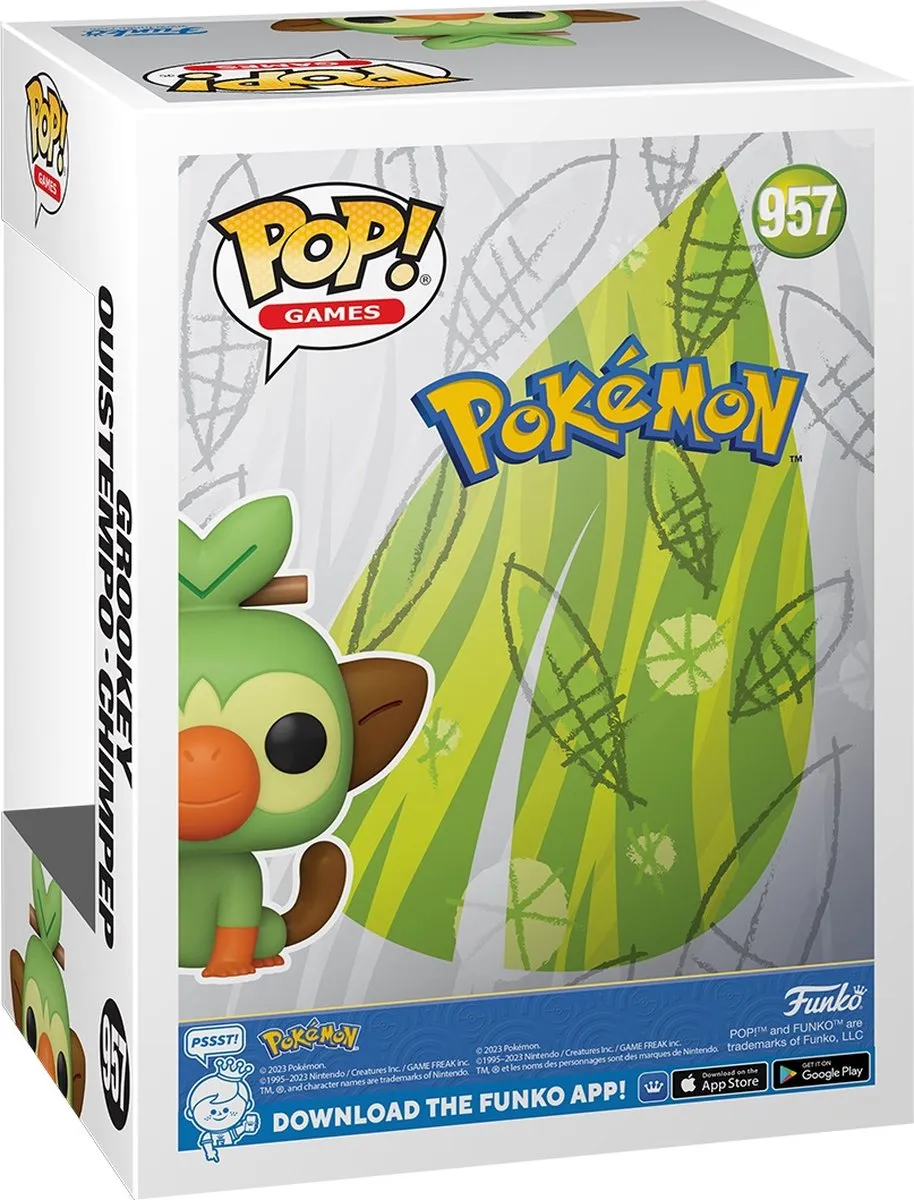Funko Pokémon Grookey Chimpep Pop! - 70976