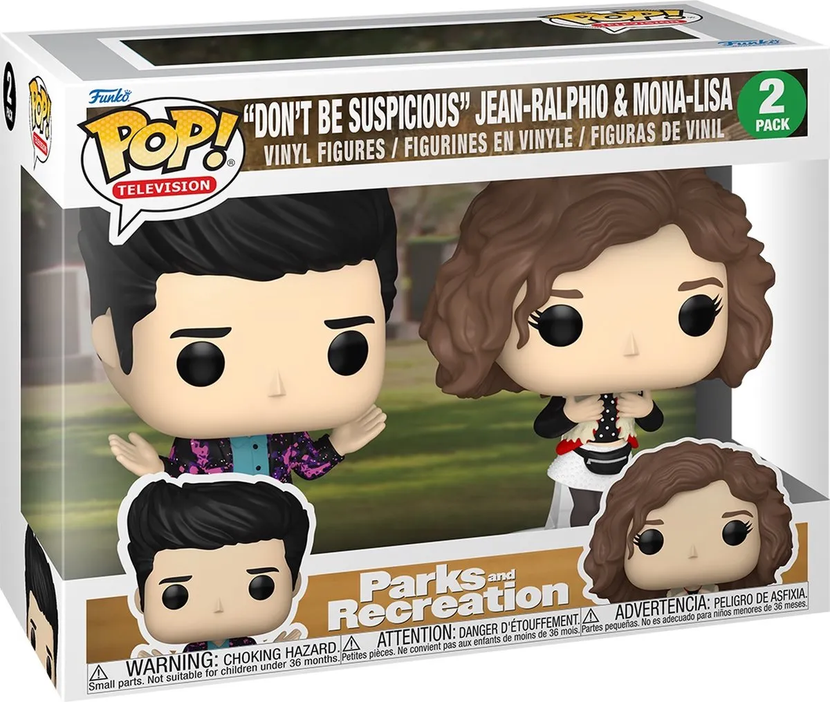 Funko Pop! Parks and Recreation 15th Anniversary Mona & Jean - 2-Pack - afbeelding 2 van 3