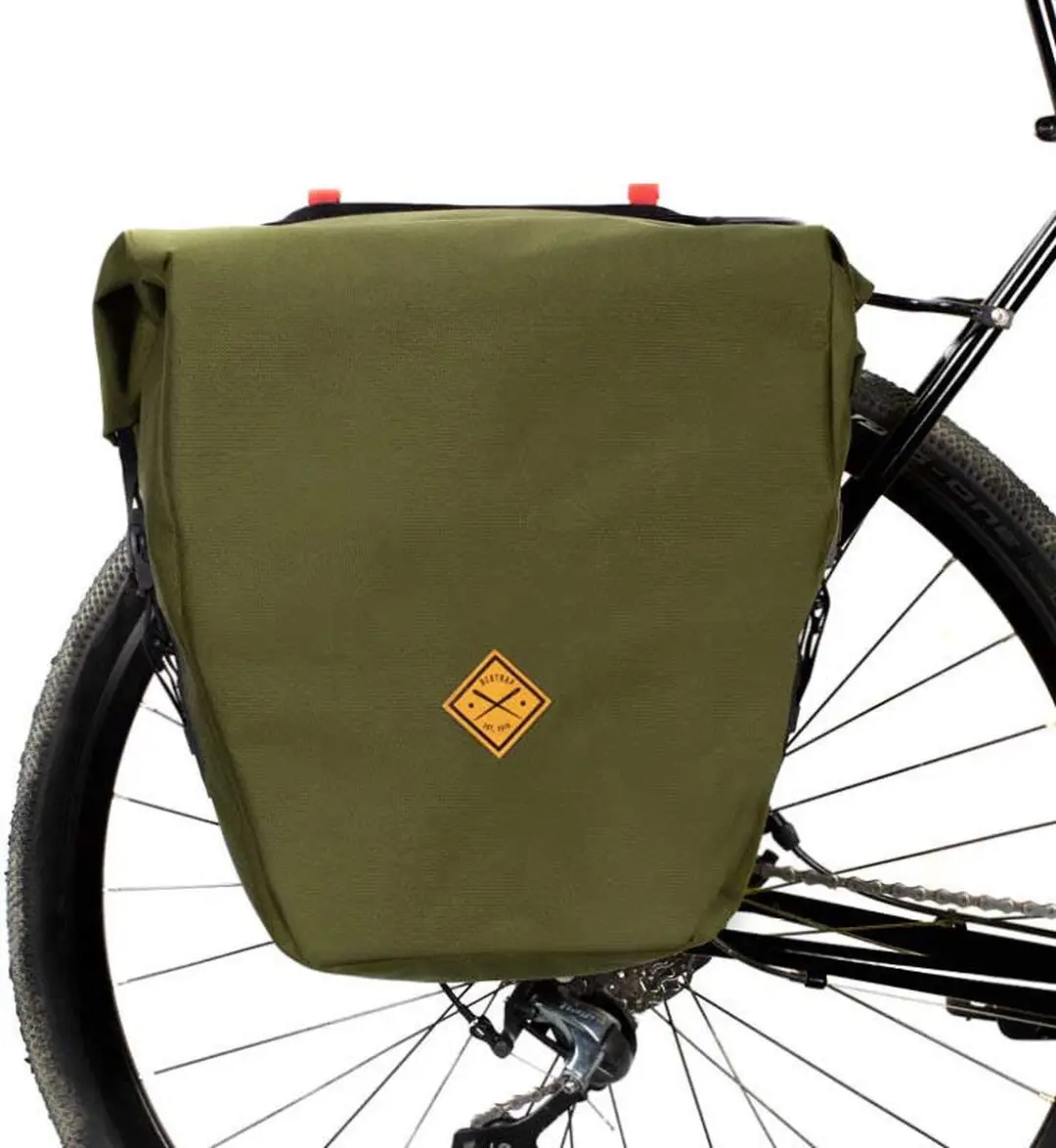 Restrap Waterdichte Fietstas 13L - Olijfgroen