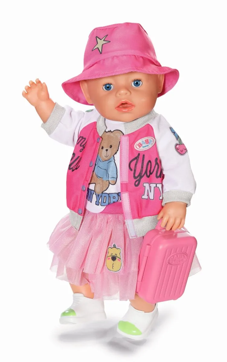 Baby Born Deluxe Poppenkleding 43cm Rose - 836316 - afbeelding 6 van 6