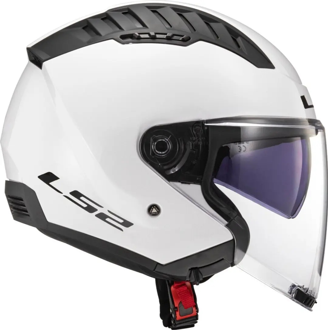 LS2 OF600 Copter II Jethelm - L - Glossy Wit