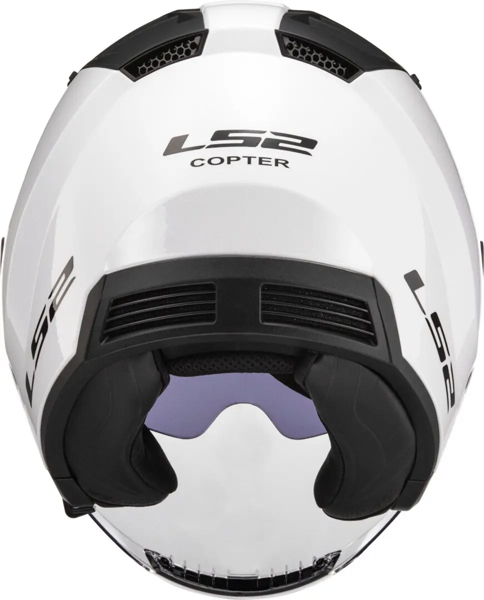 LS2 OF600 Copter II Jethelm - L - Glossy Wit
