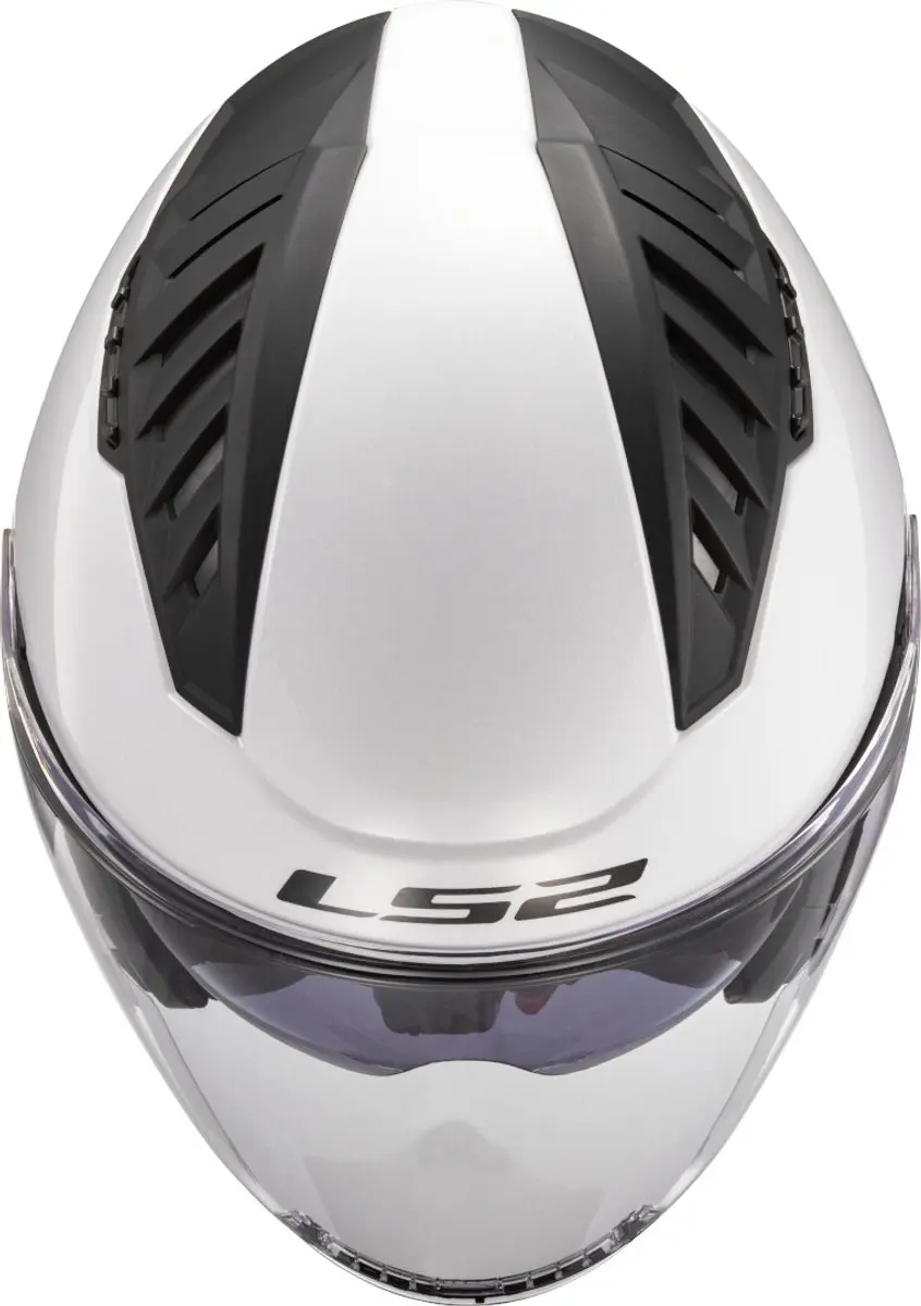 LS2 OF600 Copter II Jethelm - L - Glossy Wit