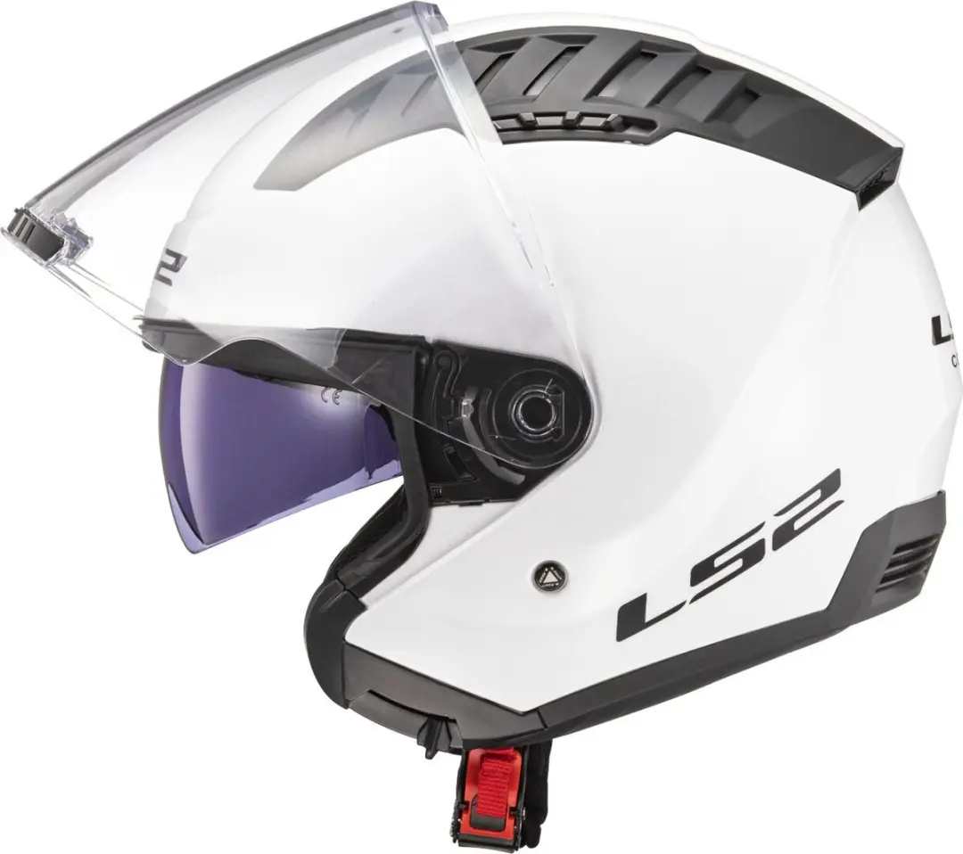 LS2 OF600 Copter II Jethelm - L - Glossy Wit