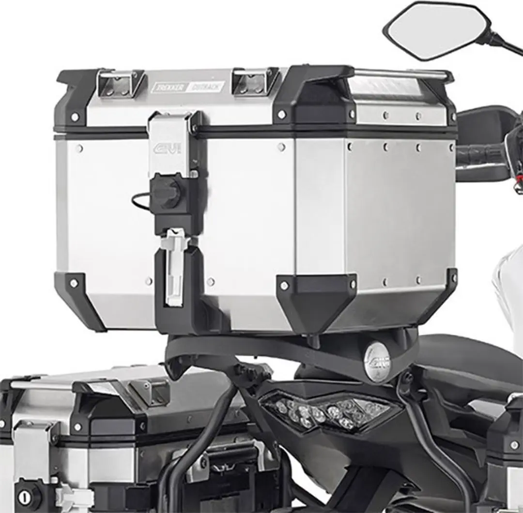 Givi Monolock/monokey Kawasaki Versys 650 Topkoffer Achtermontage Zwart