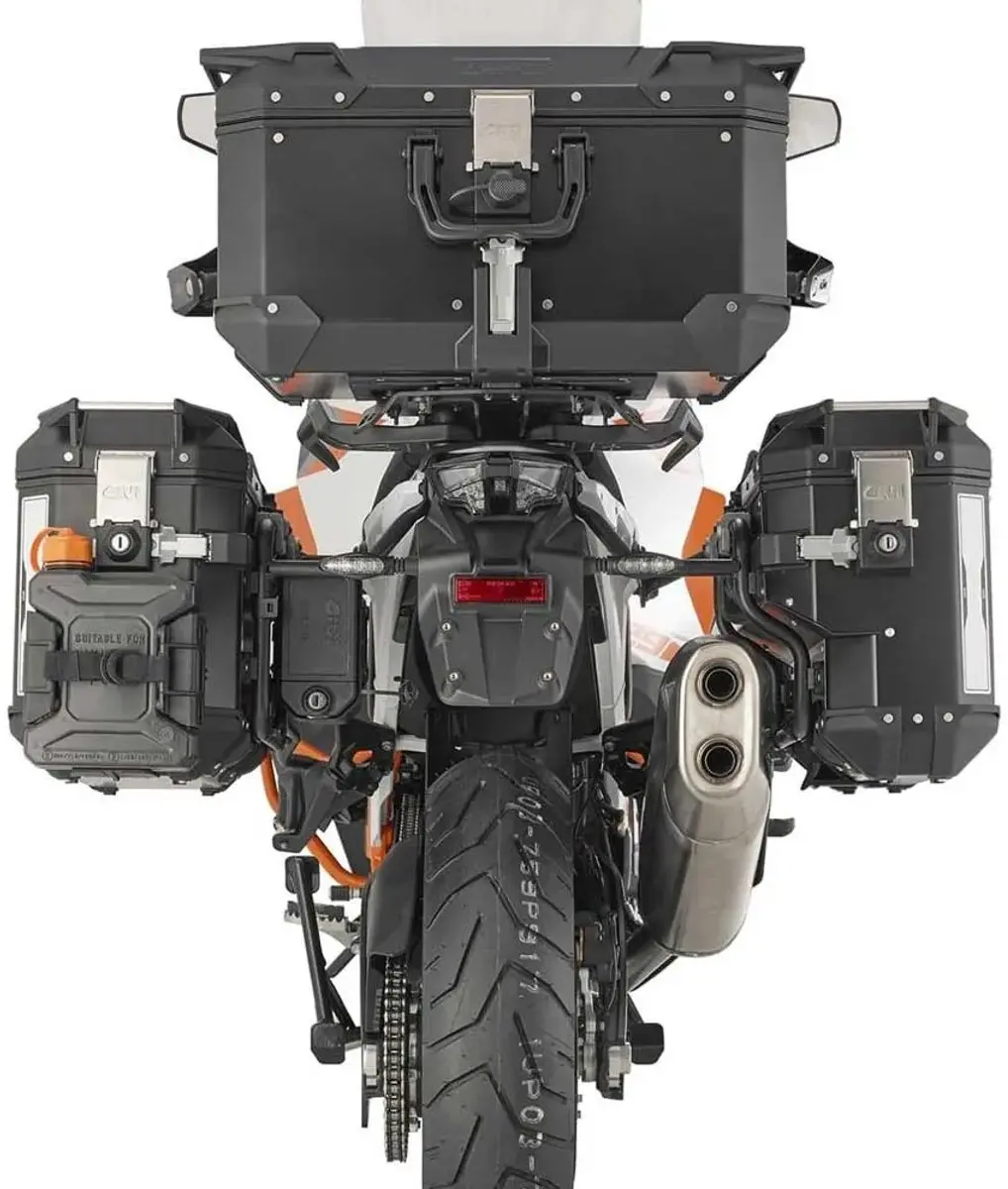 Givi KTM 1290 Super Adventure R/S One-Fit Cam-Side Zijkoffers - Zilver