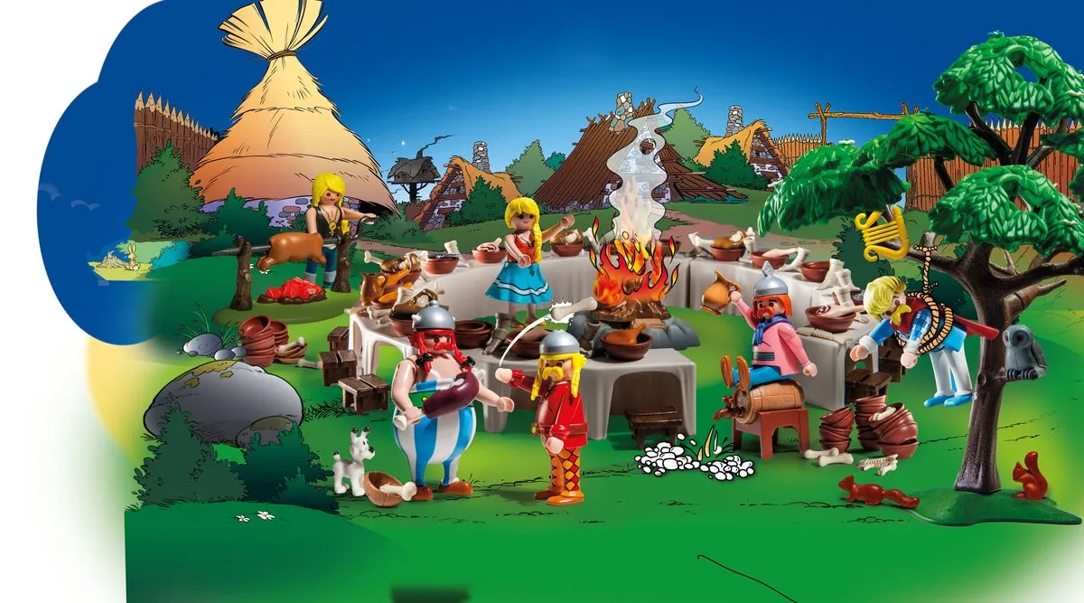 Playmobil Asterix Het Dorpsbanket 71827 - Multicolor - afbeelding 6 van 6