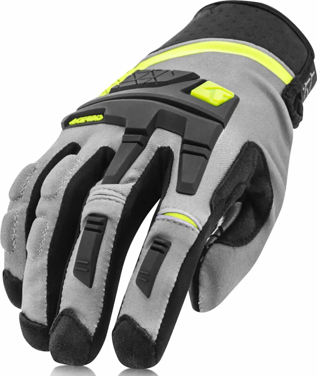 Acerbis X-Enduro Zwart Gele Handschoenen