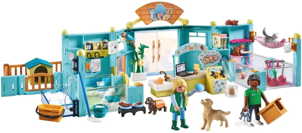 Playmobil My Life Dierenhotel 71742 - Multicolor