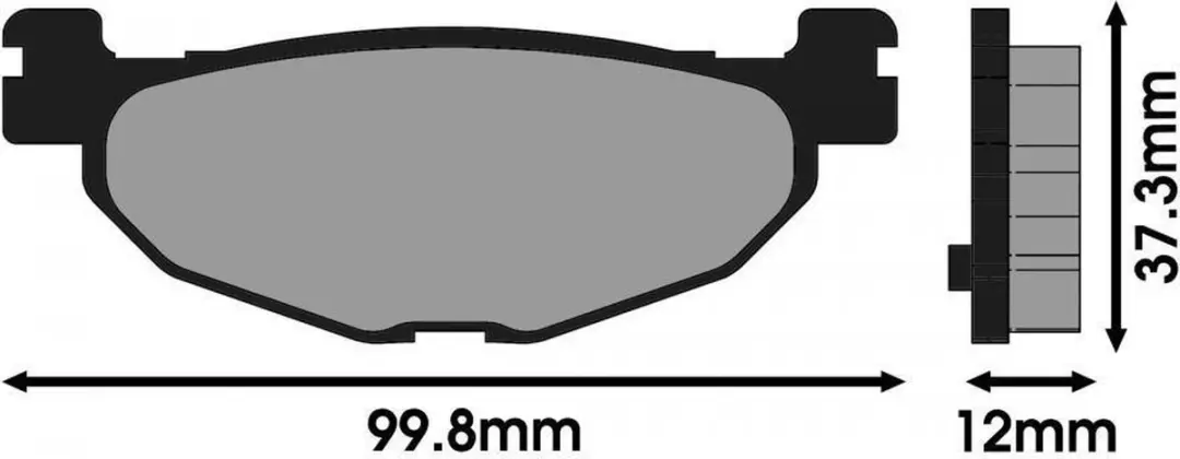 Polini Plaquette Remmen Yamaha 400 Majesty 174.0078