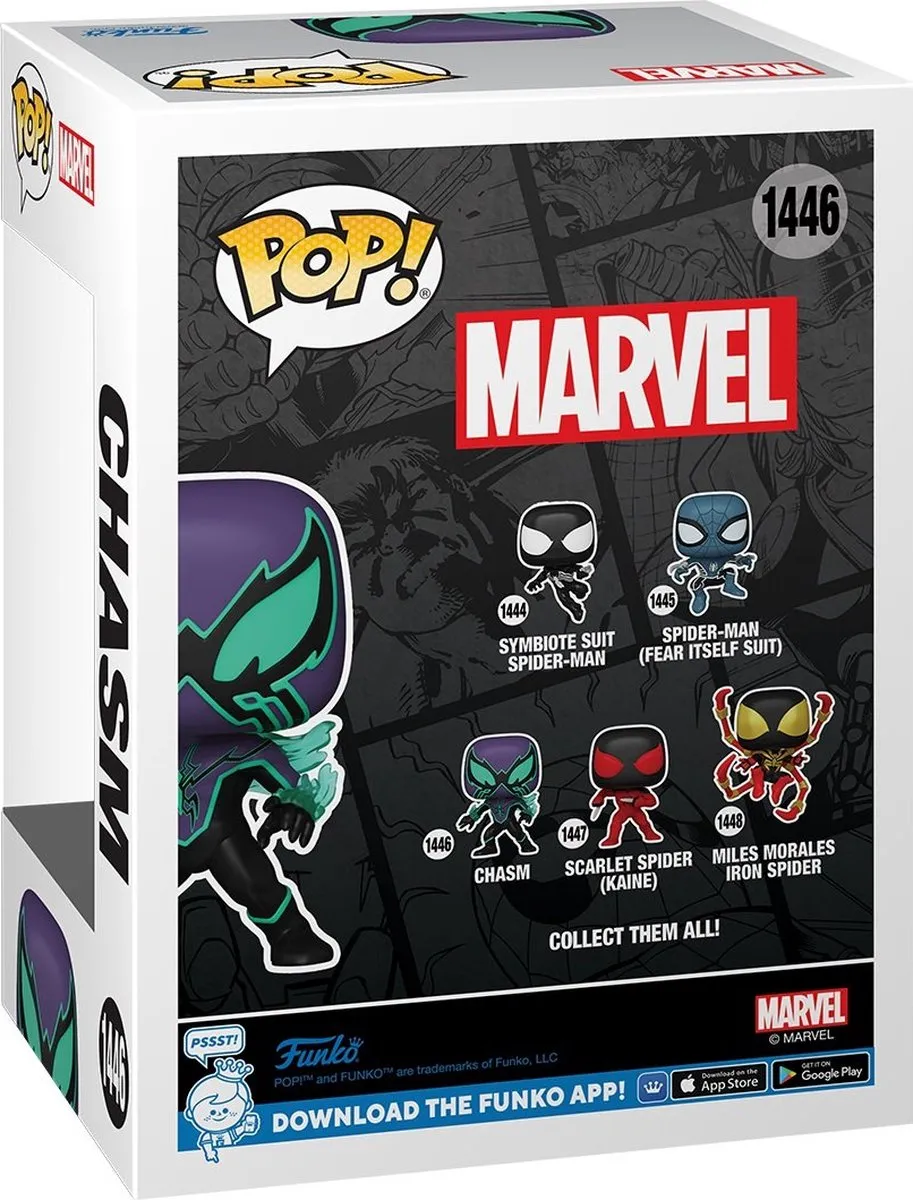 Funko Pop! Marvel Spider-Man Comic Chasm #1446 - Veelkleurig