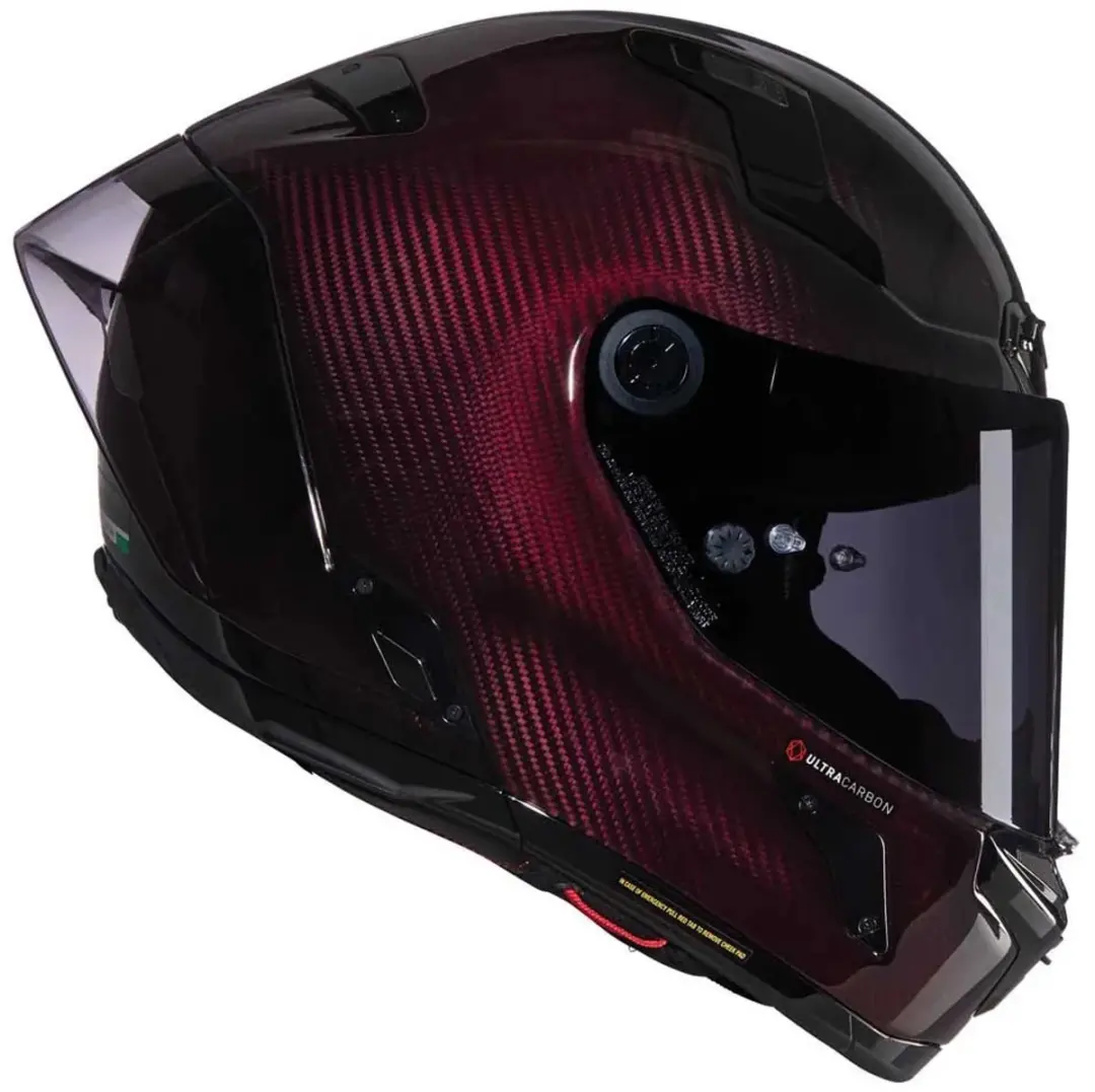 Nolan X-804 RS Liquido 326 Integraalhelm - XL - Zwart/Rood - afbeelding 6 van 6