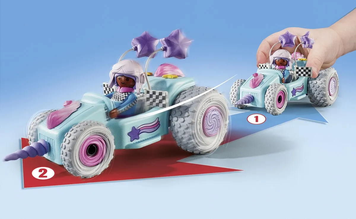 Playmobil Funstars Race Eenhoorn 71635 - Meerkleurig