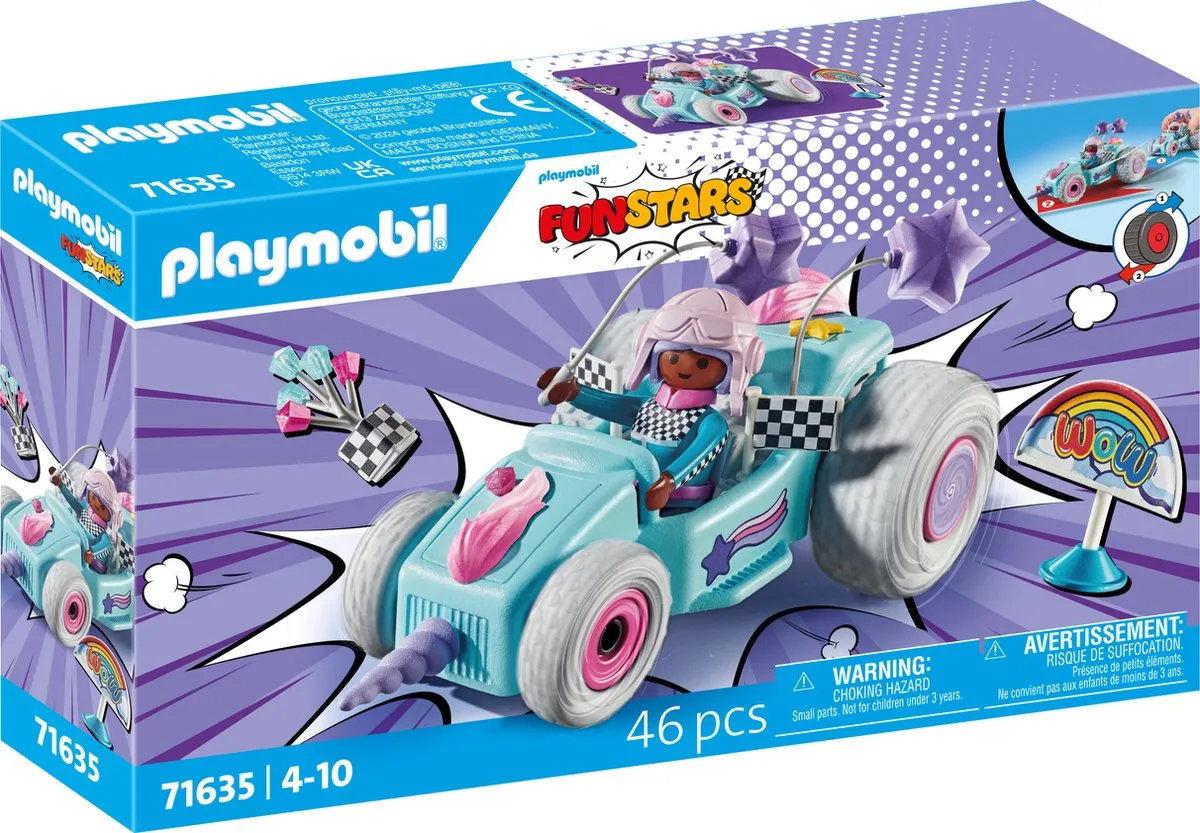 Playmobil Funstars Race Eenhoorn 71635 - Meerkleurig