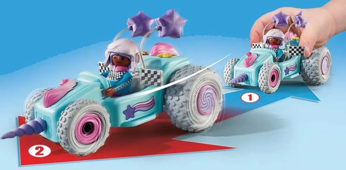 Playmobil Funstars Race Eenhoorn 71635 - Meerkleurig