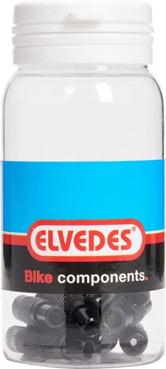 Elvedes Derailleur Fijnafstellers 29 X 4,1 Mm Zwart