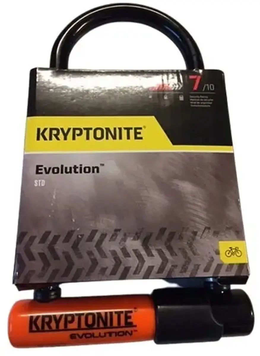 Kryptonite Evolution STD Fietsslot - 1 U-slot - 3 Sleutels