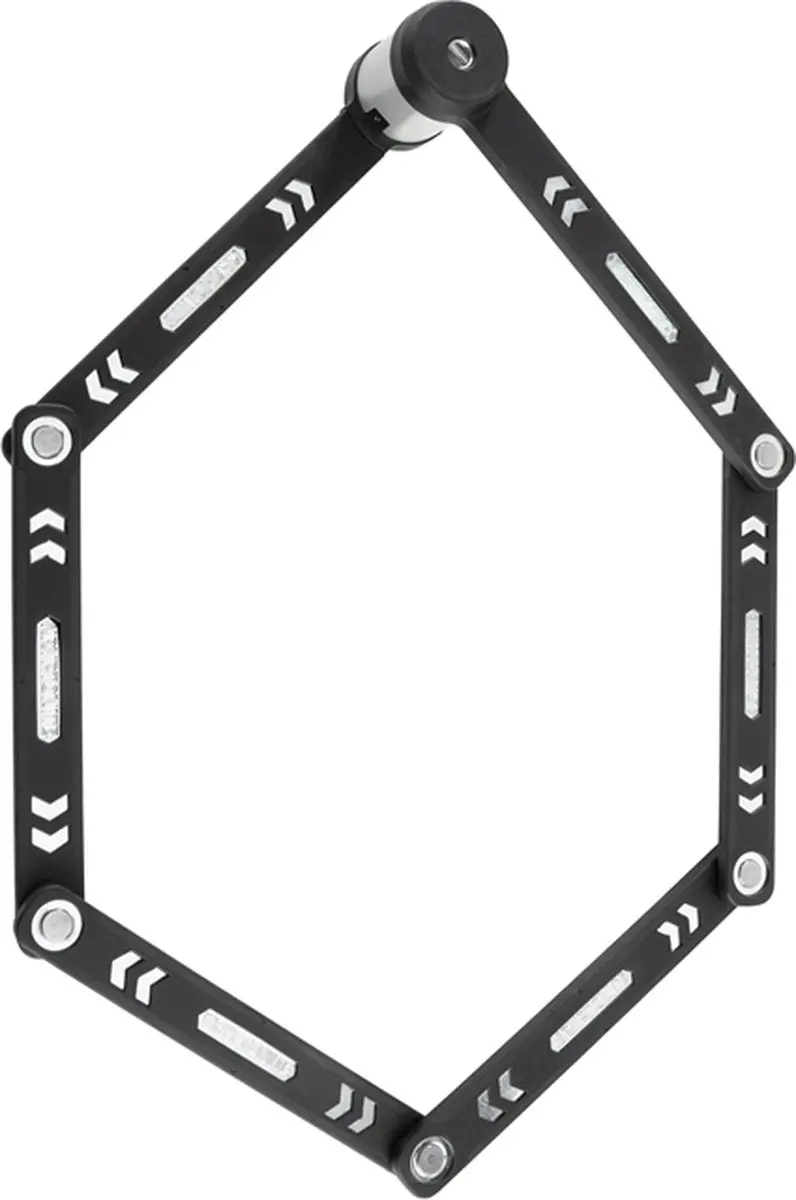 Kryptonite Kryptolok 610S Vouwslot - 100cm - Zwart