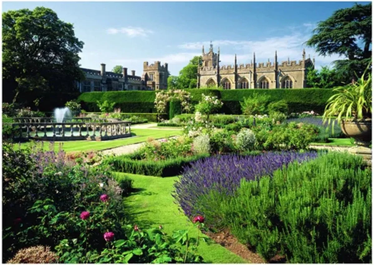 Ravensburger Queen's Garden & Sudbury Castle Puzzel 1000 Stuks - Multicolor