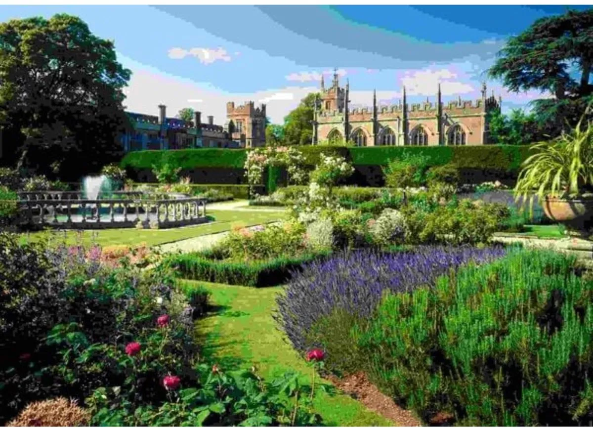 Ravensburger Queen's Garden & Sudbury Castle Puzzel 1000 Stuks - Multicolor