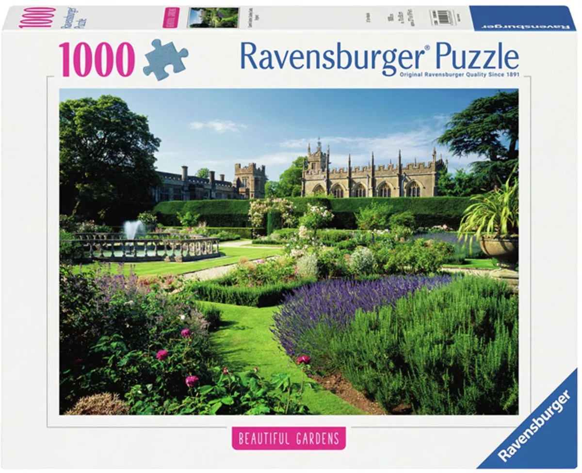 Ravensburger Queen's Garden & Sudbury Castle Puzzel 1000 Stuks - Multicolor