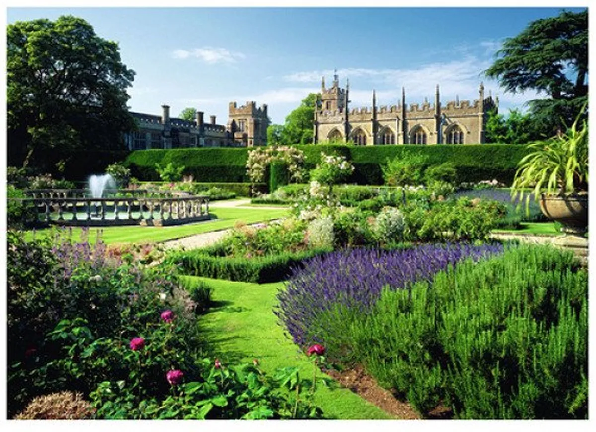 Ravensburger Queen's Garden & Sudbury Castle Puzzel 1000 Stuks - Multicolor