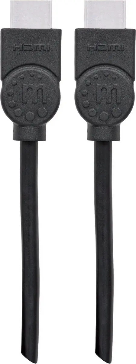 Manhattan HDMI-Kabel A-A 2.0m ARC - Zwart