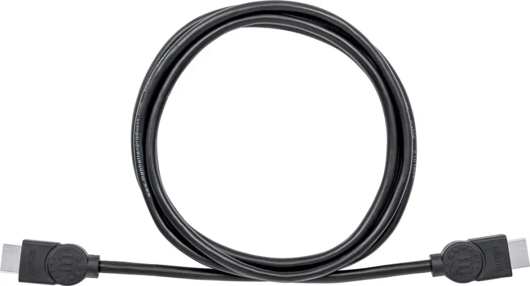 Manhattan HDMI-Kabel A-A 2.0m ARC - Zwart - afbeelding 6 van 6