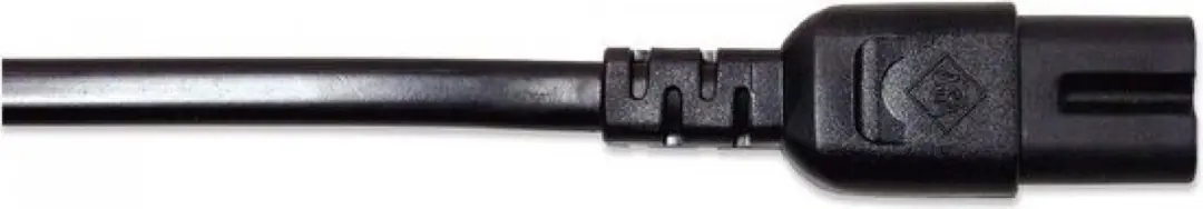 Manhattan 339100 Elektriciteitssnoer 1,8m - CEE7/16 C7 stekker - Zwart