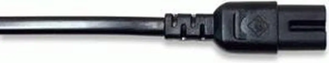 Manhattan 339100 Elektriciteitssnoer 1,8m - CEE7/16 C7 stekker - Zwart