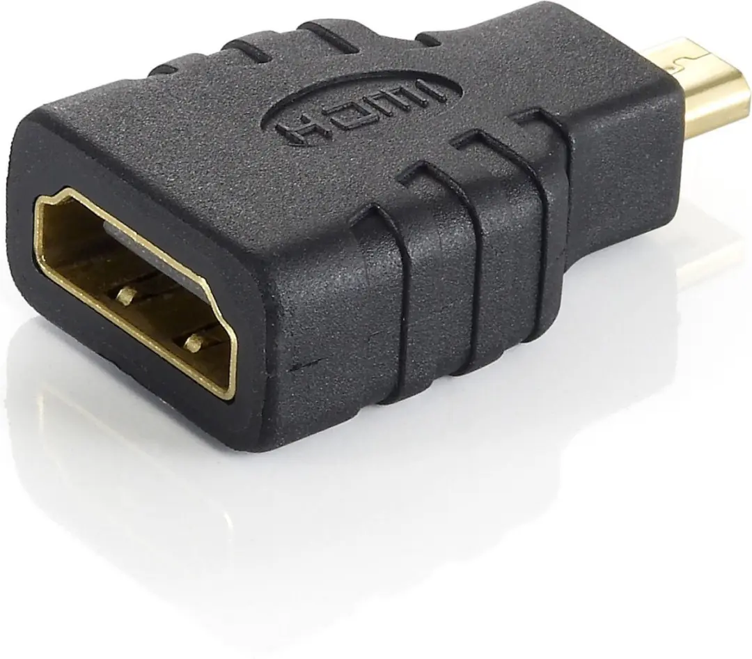 Equip 118915 microHDMI naar HDMI Adapter - Zwart - afbeelding 3 van 3