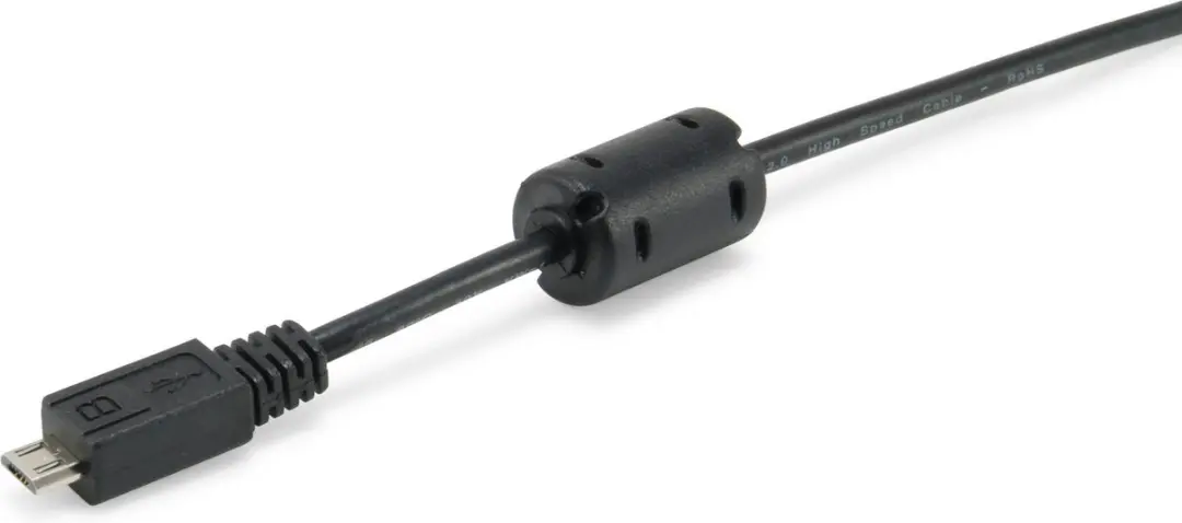 Equip 128596 USB-kabel 1m USB-A naar Micro-USB - Zwart - afbeelding 2 van 3