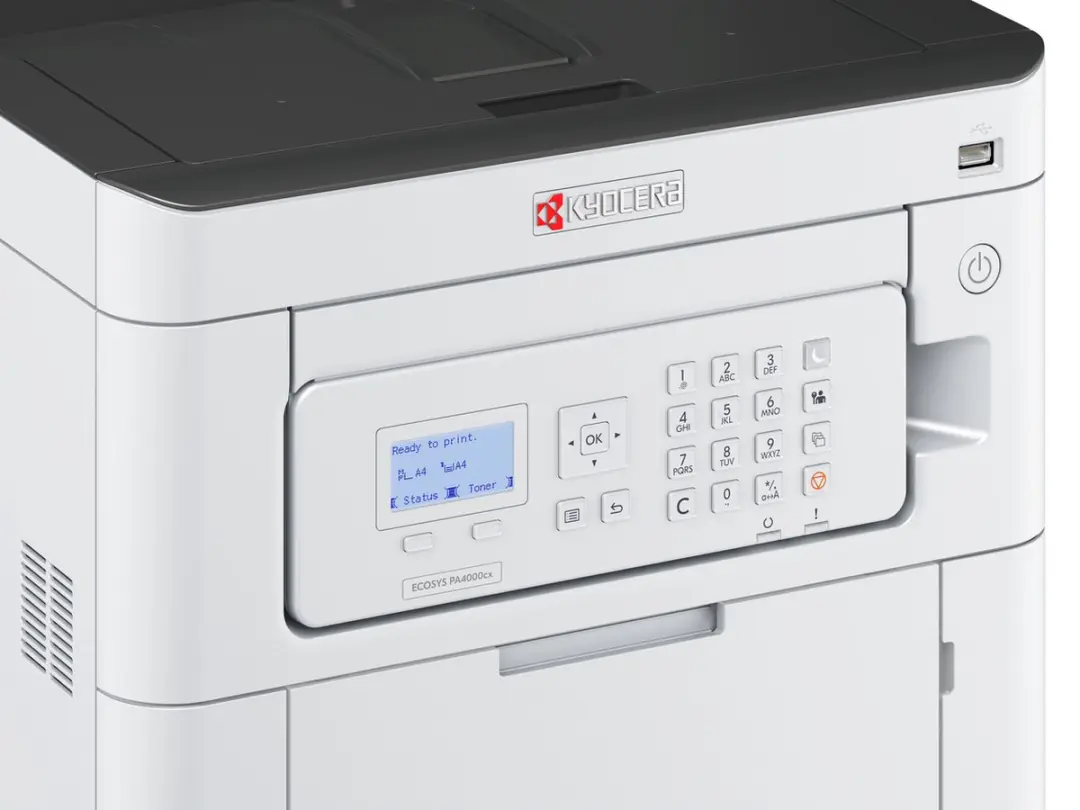 Kyocera ECOSYS PA4000cx Laserprinter A4 - 40ppm Kleur - Wit
