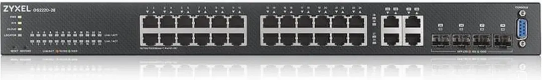 Zyxel GS2220-28 Switch - 28 Poorten - Zwart