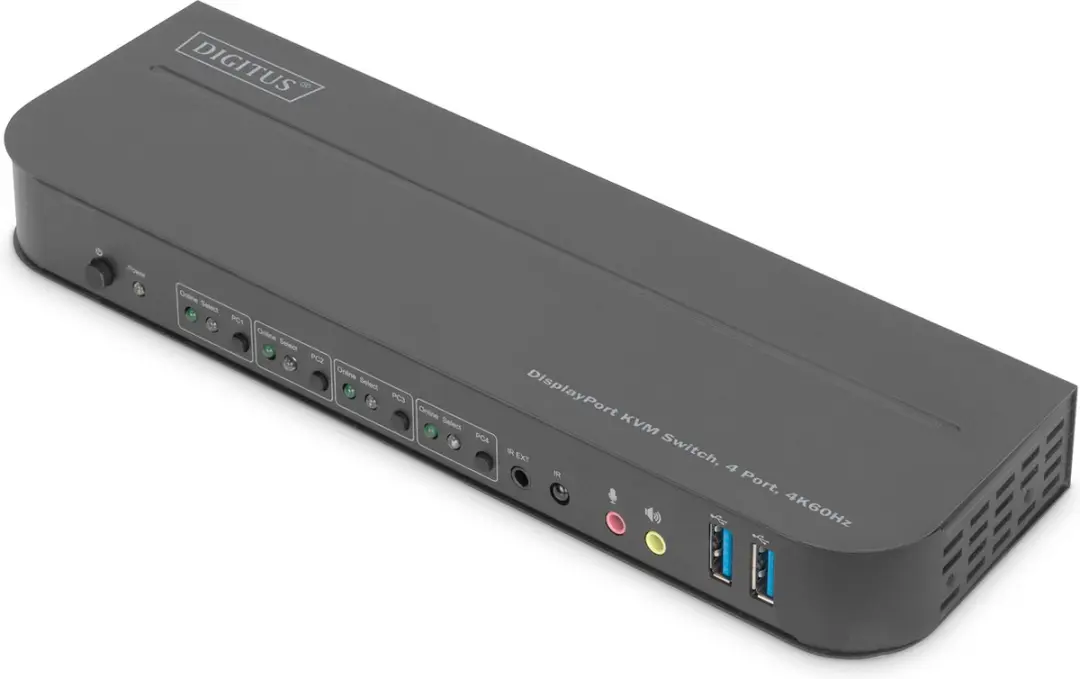 Digitus DS-12890 KVM-extender 4 poorten DisplayPort/HDMI