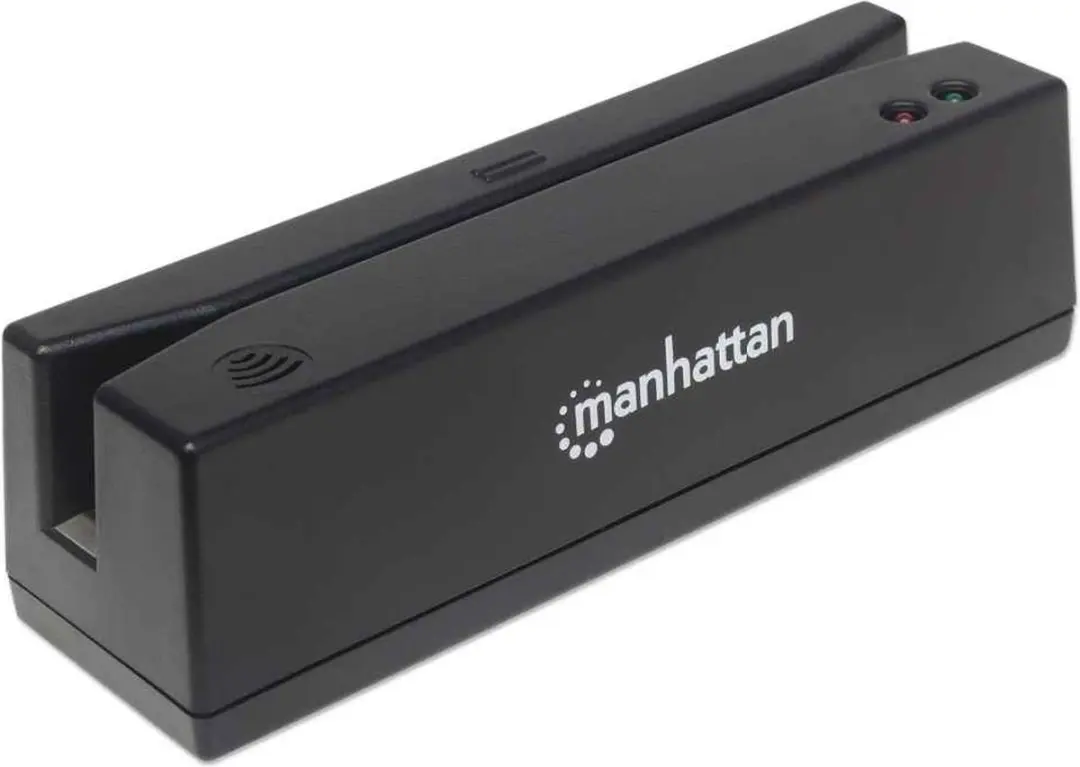 Manhattan 460255 Magnetische Kaartlezer - USB - Zwart - afbeelding 3 van 6