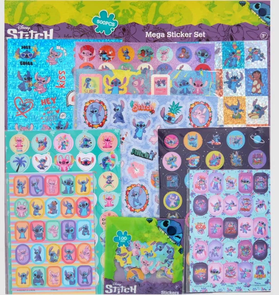 Disney Lilo & Stitch XXL Mega Sticker Set