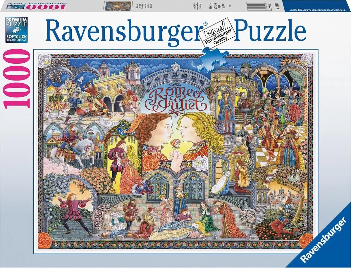 Ravensburger Romeo & Julia Legpuzzel 1000 Stuks