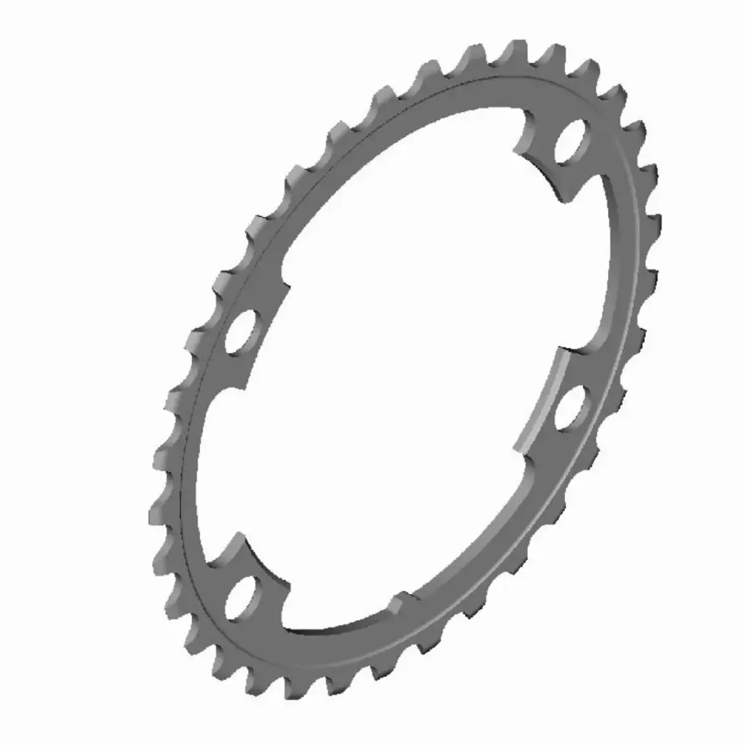 Shimano Tiagra FC-4700 Kettingblad 2x10-speed - 110mm - Zwart