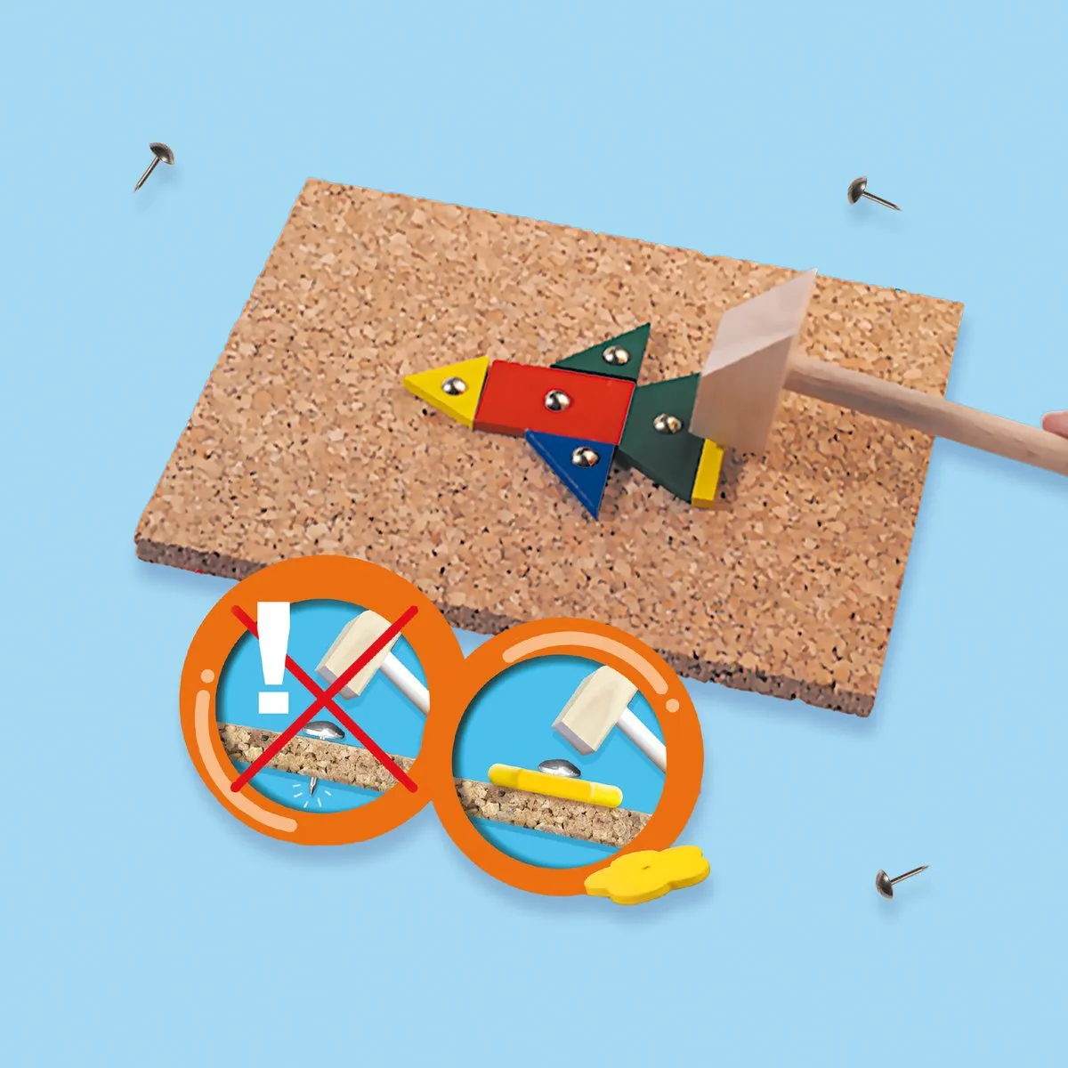 SES Creative Hamertje Tik Original Montessori Speelgoed
