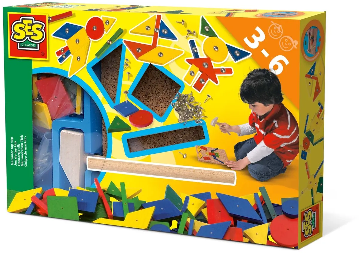 SES Creative Hamertje Tik Original Montessori Speelgoed